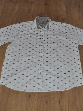 MARCO truck print short-sleeved shirt size 2XL